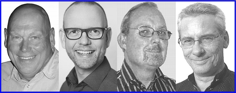 Koldinghusdans 2015 callers: Leif Ekblad, Peter Hfelmeyer, Christian Wilckens og Lars-Inge Karlsson