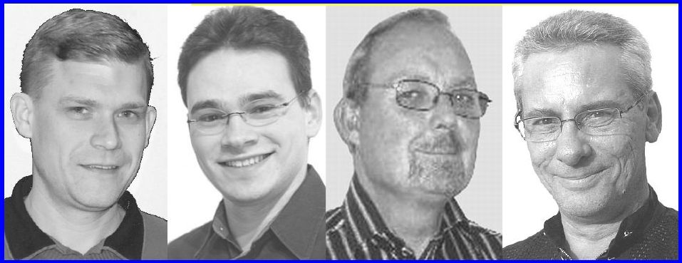 Koldinghusdans 2015 callers: Freddie Ekblad, Steffen Knott, Christian Wilckens og Lars-Inge Karlsson